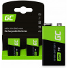 Nabíjateľná batéria Green Cell 9V NiMH 250 mAh 2 ks