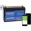 LiFePO4 EUROPOWER LFP 12,8V 120Ah Bluetooth batéria, vyhrievacia podložka (životnosť ~2000 cyklov)