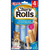 Churu Cat Rolls Chicken wraps & Tuna with Scallop Recipe 4x10g