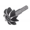 Wolfcraft Fréza polozaoblená vypoklá WS ø 35mm, r - 10mm, výš. 11mm, stopka ø 8mm, wolfcraft 3267000