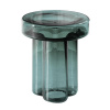 Sklenený odkladací stolík Soda, petrolejová - Miniforms