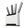 MIKROTIK RouterBOARD Chateau 5G ax + L4 (1800MHz; 1GB RAM,1x 2,5GLAN + 4xGLAN switch, 1x 2,4+5GHz 802.11ax, 5G plastic case, zdro