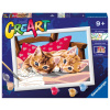 Ravensburger CreArt Dve plyšové mačiatka