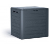 Úložný box PROSPERPLAST záhradný box WOODEBOX antracit 140 l (MBWL140-S433)