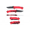 Nôž taktický vreckový zatvárací, rezač pásov a rozbíjač skla, dĺžka 21 cm - KS TOOLS 907.2220