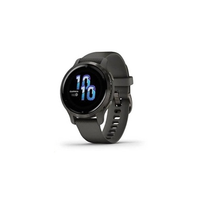 Garmin GPS sportovní hodinky Venu2S Slate/Black Band, EU 010-02429-10