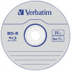Blu-ray disk Verbatim BD-R 25 GB, balenie 25 5 ks