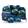 BAAGL SET 5 Zippy Závodní auto: aktovka, penál, sáček, zástěra, peněženka