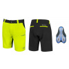 FORCE BLADE MTB s vložkou,černo-fluo - S