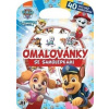 Omalovánky se samolepkami - Tlapková patrola