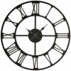 Roman Nástenné hodiny Retro Loft Black 60cm W84 (Roman Nástenné hodiny Retro Loft Black 60cm W84)