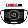 TomiMax Hyundai i10 Android 14 autorádio s WIFI, GPS, USB, BT HW výbava: QLED 8 Core 8GB+256GB HIGH - iba displej A,C