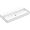 VILLEROY & BOCH Memento 2.0 závesné umývadlo bez otvoru (spodná strana brúsená), bez prepadu, 1000 x 470 mm, biela alpská, 4A221F01