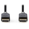 Nedis CCBW37014AT20 - Kabel DisplayPort 1.4 | Zástrčka - Zástrčka | 2 m | Antracit