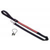 Nobby Flash Mesh svietiace červené vodítko 120cm / 25mm