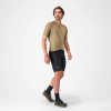 CASTELLI Cyklistický dres s krátkym rukávom - UNLIMITED PRO 2 - béžová M