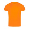 Sports-T , white, S Farba: CYBER ORANGE, Velkost: M