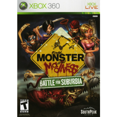 MONSTER MADNESS BATTLE FOR SUBURBIA Xbox 360