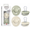 Bibs De Lux silikon 2 ks Ivory / sage