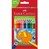 Farbičky Faber-Castell Jumbo triangular - sada 24 ks