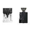 Rancilio Silvia PRO X, black + Eureka Mignon Manuale, BL black
