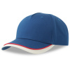 Atlantis Headwear Kšiltovka Kid Star-S, 5 panelová, dětská COT33024988899-royal/white Modrá/bílá UNI
