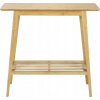 Hendi Bamboo konzola s policí, 80 x 76 x 30 cm, Kona, WENKO