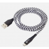 Kábel Sologic USB - microUSB typ B 3 m čierny