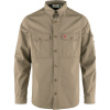 FJÄLLRÄVEN Singi Trekking Shirt LS M Suede Brown - M