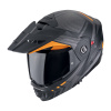 Moto přilba SCORPION ADX-2 LEWIS matná černo/oranžová - Velikost XL