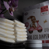 XL balenie Woopies detské EKO plienky MEDIUM (9-14kg) Wooden Spoon 3x30ks