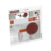 Kreator brúsne kotúče na stierkovač suchý zips 225mm P180 5ks KRT232008 Kreator