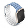 Remienok Uniq Revix Evo Reversible Magnetic na Apple Watch 41/40/38 mm Powder blue UNIQ-41MM-REVEPBLUWHT
