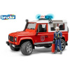 Bruder 2596 Land Rover Defender Hasičské auto s figurkou hasiče