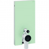 Geberit Monolith Sanitárny modul na stojace WC, 101 cm, spodný prívod vody, mätovozelená 131.002.SL.5