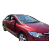 Deflektory okien pre HONDA CIVIC VIII 4D 2006-2012 SED (+OT) 4ks (predné + zadné)
