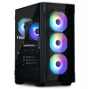 ZALMAN case I3 NEO TG, Mid Tower, ATX, 2xUSB 3.0, 1xUSB 2.0, 4x 120mm RGB Fan, černá (i3 NEO TG Black)