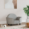 Posteľ pre psa bledosivá 66x40x45 cm zamat-ForU-171839