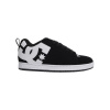 DC Court Graffik Low Skate Shoes Mens Black/White 11 (46)