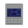 Termostat univerzální programovatelný - ovládací část, 3292E-A10301 36, ABB, Time®, Time® Arbo, ocelová (ABB, Time®, Time® Arbo, ocelová)