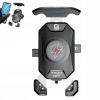 MOTOCYKLOVÝ DRŽIAK NA TELEFÓN NABÍJAČKA USB 12/24V Qi15W + PD20W