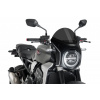 Plexi štít PUIG SEMI-FAIRING 3143F karbónový vzhľad tmavá dymová