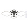 Rabalux Čierne stropné LED svietidlo Sotiris 540mm 47W CCT s DO 71006