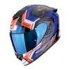 Prilba Scorpion EXO-1400 Evo II Air LINART Black Blue Red Veľkosť: S (55-56 cm)