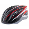 FORCE HAL prilba na bicykel, čierno-červeno-biela XS-S