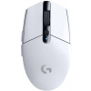 Logitech herná myš G305 LIGHTSPEED/ bezdrôtová/ optická/ 6 tlačidiel/ 12000dpi/ USB/ biela