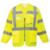 Portwest S475 HI-VIS EXECUTIVE Reflexná blúza Fluorescenčno žltá, XL