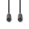 Nedis CABW25000AT20 - Optický Audiokabel | TosLink Zástrčka - TosLink Zástrčka | 2 m | Antracit