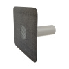 Guľatý poistný prepad na asfaltový pás TOPWET DN 125 mm