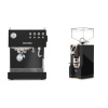 Ascaso Steel DUO, Black + Eureka Mignon Turbo, CR black
